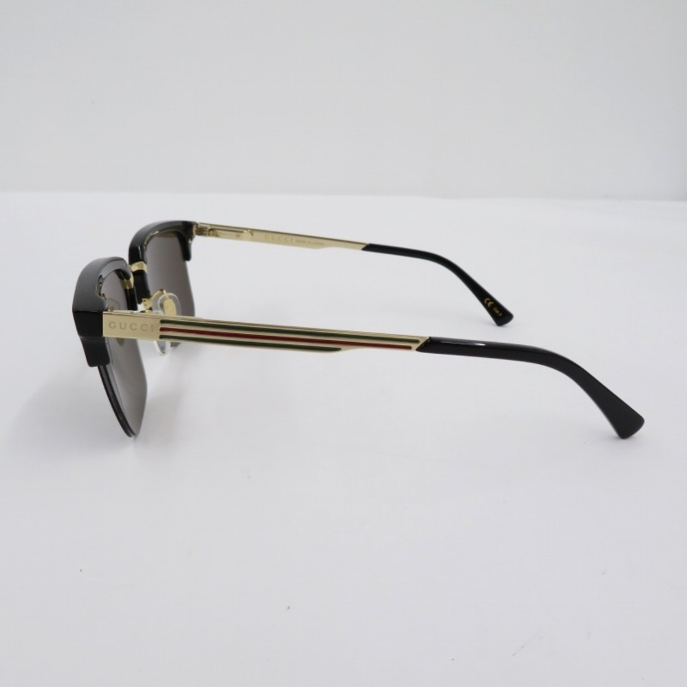 Gucci Rectangular Sunglasses Brown Black - image 4